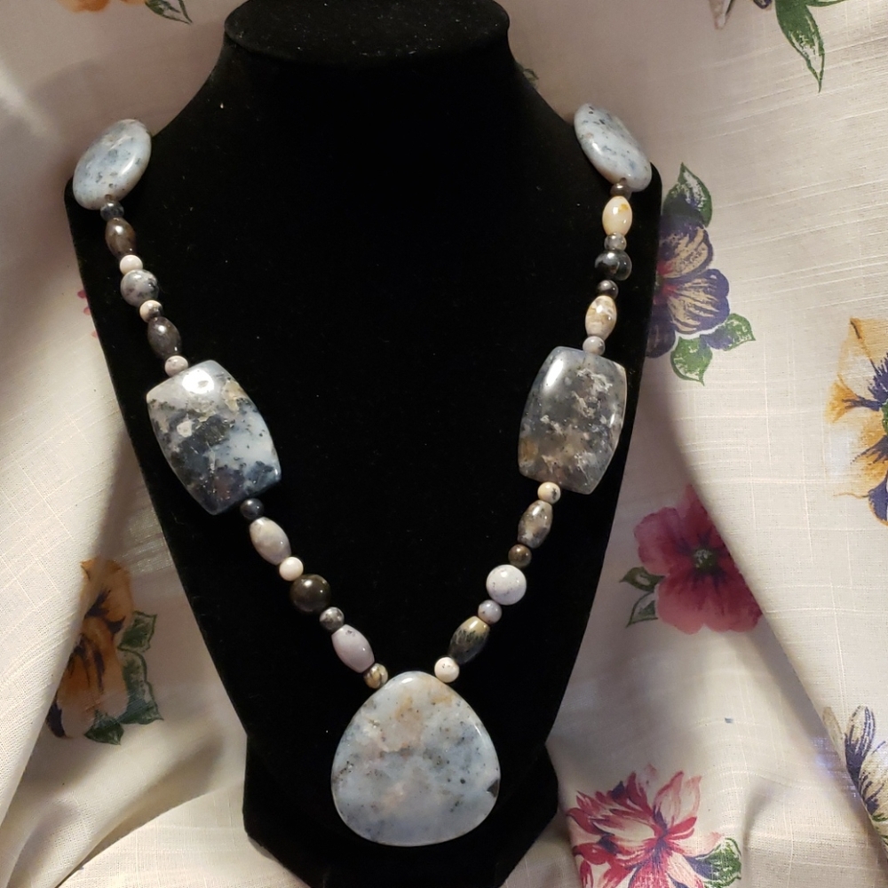Moss Agate Necklace